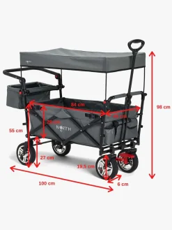 North 13.5 Porter Trækvogn, Black