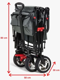 North 13.5 Porter Trækvogn, Ivy Grey