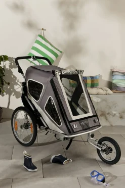 North 13.5 Speeder 2 Cykelanhænger, Grey