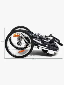 North 13.5 Speeder 2 Cykelanhænger, Grey