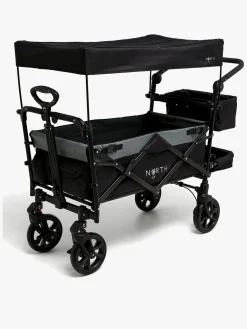 North 13.5 Transporter Trækvogn, Black/Grey