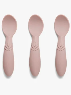 nuuroo Ella Skeer Silikone 3-pak, Woodrose