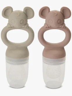 nuuroo Lauge Madsutter 2-pak, Woodrose/Cobblestone