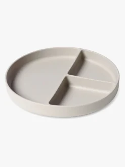 nuuroo Mingo Opdelt Tallerken Silikone, Cobblestone