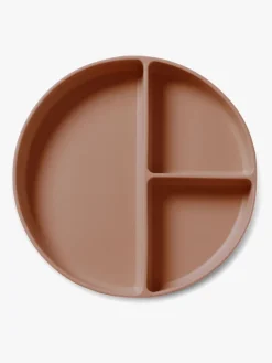 nuuroo Mingo Opdelt Tallerken Silikone, Chocolate Malt