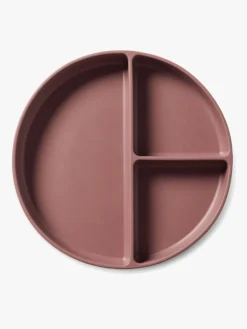 nuuroo Mingo Opdelt Tallerken Silikone, Mahogany