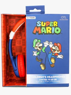 OTL Super Mario Junior On-Ear 85Db Høretelefoner Mario