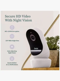 Owlet Dream Sock Babyalarm inkl. Owlet Cam 2, Dusty Rose