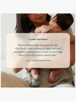 Owlet DreamSight Duo Babyalarm, Mint