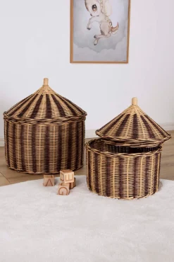 OYOY Cirkus Opbevaringskurv, Nutmeg