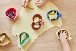 OYOY Lemon & Pear Snacks Skål, Yellow/Green