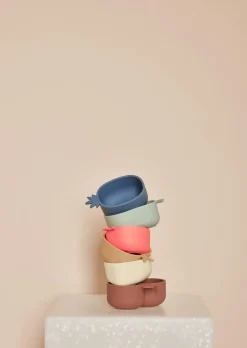 OYOY Lemon & Pear Snacks Skål, Yellow/Green