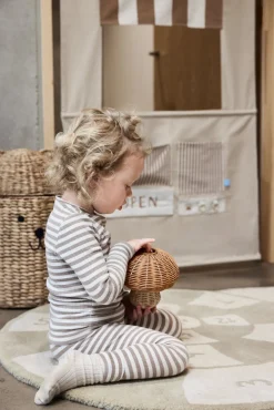 OYOY Mushroom Rattan Natlampe, Nature