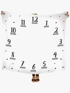 Pearhead Fototæppe Watch Me Grow, Hvid