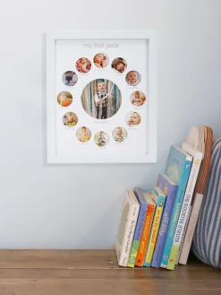 Pearhead Første År Ramme, Hvid