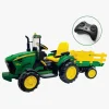 Peg Perego John Deere Heavy Duty Fjernstyret Terrænkøretøj med Anhænger