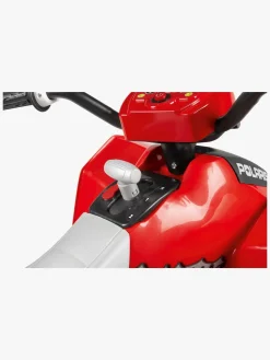 PegPérego Polaris Outlaw Firehjulet ATV 330W, Rød/Hvid