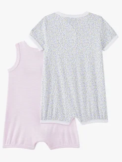 Petit Bateau Jumpsuits, Grå/Lyserød