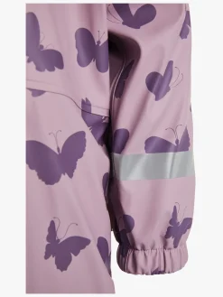 Petite Chérie Atelier Ally Foret Regndragt, Butterfly Dawn Pink