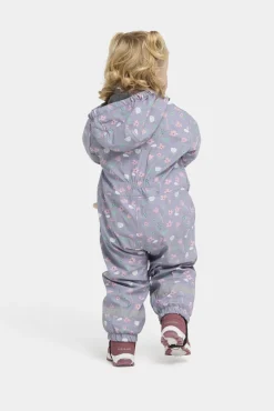 Petite Chérie Atelier Ally Foret Regndragt, Flowers Lavender Gray