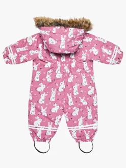 Petite Chérie Atelier Amour Babyflyverdragt, Flower Meadow Heather Rose