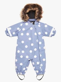Petite Chérie Atelier Amour Babyflyverdragt, Dots Country Blue