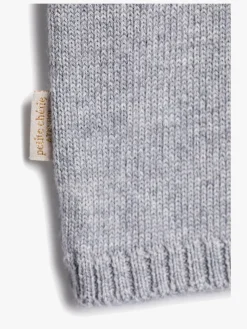 Petite Chérie Atelier Margit Babytrøje, Light Grey/Grey Melange