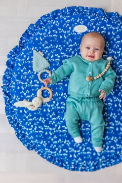 Petite Chérie Atelier Margit Babytrøje, Light Blue/Dusty Blue