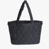 Petite Chérie Chloé Quilted Pusletaske, Black