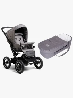 Petite Chérie Solide+ Klapvogn inkl. Babylift, Dark Grey/Grey Melange