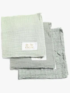 Petite Chérie Stofble 3-pak, Light Green