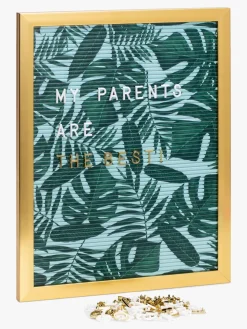 Petite Déco Bogstavstavle Garden, Grøn