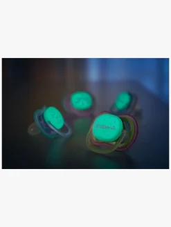 Philips Avent Ultra Air Night Sutter 2-Pak 0-6m, Grøn/Lilla