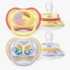 Philips Avent Ultra Air Sut 0-6m 2-pak, Lyselilla/lysegul