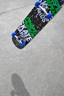 Pinepeak Skateboard, Blå/Grøn