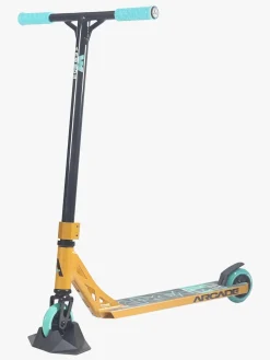 Pinepeak Stunt Løbehjul, Guld/Blå