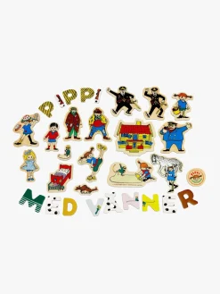 Pippi Langstrømpe Magnetbogstaver og Figurer