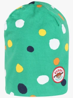 Pippi Langstrømpe Prickigt Hue, Grøn