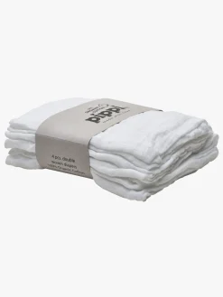 Pippi Stofble 4-pak, White