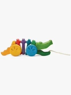 Plan Toys Træklegetøj Krokodille