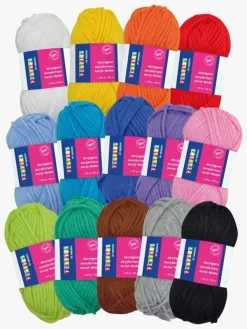 Playbox Akrylgarnsæt, 14 Farver