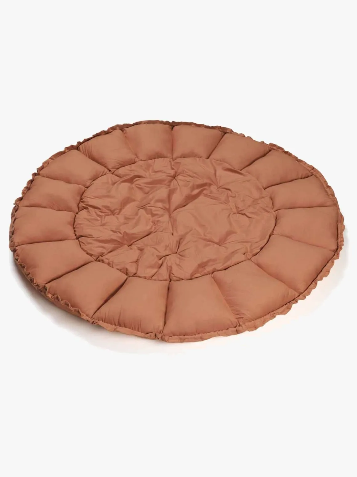 Play&Go Organic Bloom Legetæppe, Tawny Brown