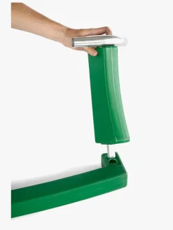 Plum Junior Jumper Trampolin inkl. Beskyttelsesnet 220 cm, Blå/Grøn