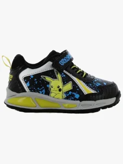 Pokémon Blinkende Sneakers, Black/Silver