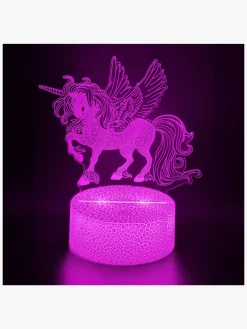 Powerpal 3D-Natlampe, Enhjørning