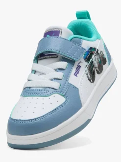 Puma Caven 2.0 Lo Hot Wheels AC+ PS Sneakers, Cool Blue/White/Aquatic