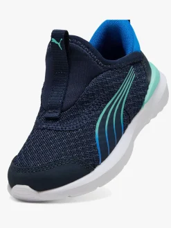 Puma Kruz Slip On Infant Sneakers, Blå