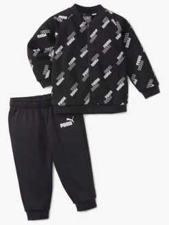 Puma Minicats Power AOP Sæt, Puma Black