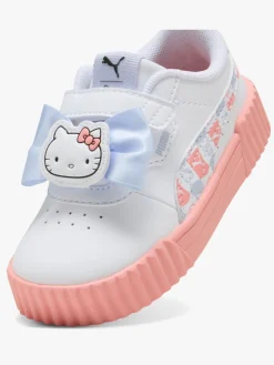 Puma x HELLO KITTY Carina 3.0 V Infant Sneakers, Hvid