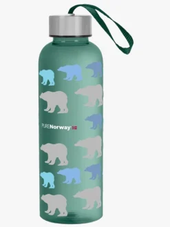 Pure Norway Rygsæk Isbjørn, Skolestartssæt, Grøn